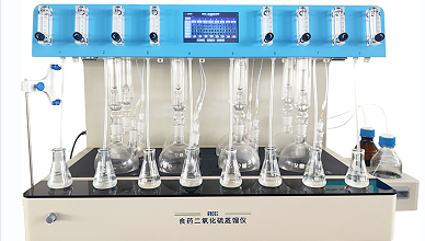 LB-SYZL300A食藥二氧化硫蒸餾儀（自動(dòng)加酸）